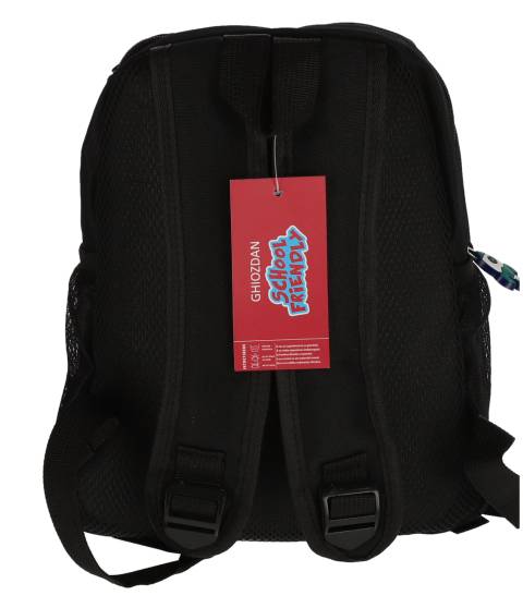Ghiozdan SF 2F 32x26x10cm 0,20kg NEGRU Astronaut – imagine produs 3